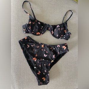 WeWoreWhat Butterfly Bikini Set